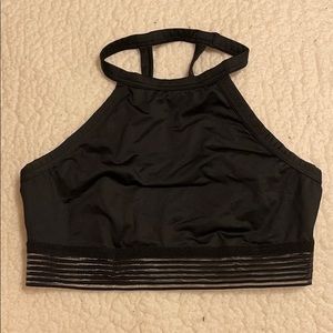 Halter sports bra